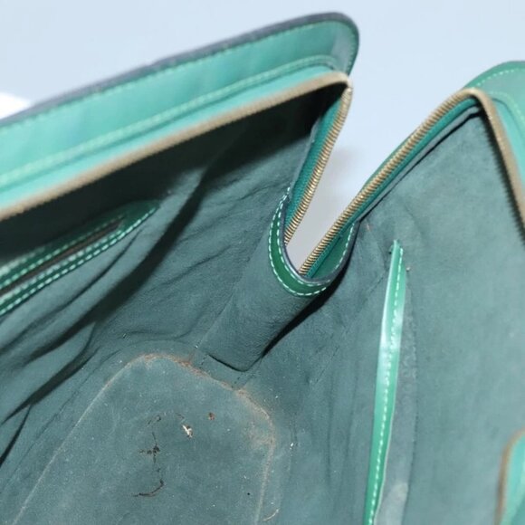 LOUIS VUITTON Epi Lussac Shoulder Bag Green M52284 LV Auth 128573 - Picture 12 of 16